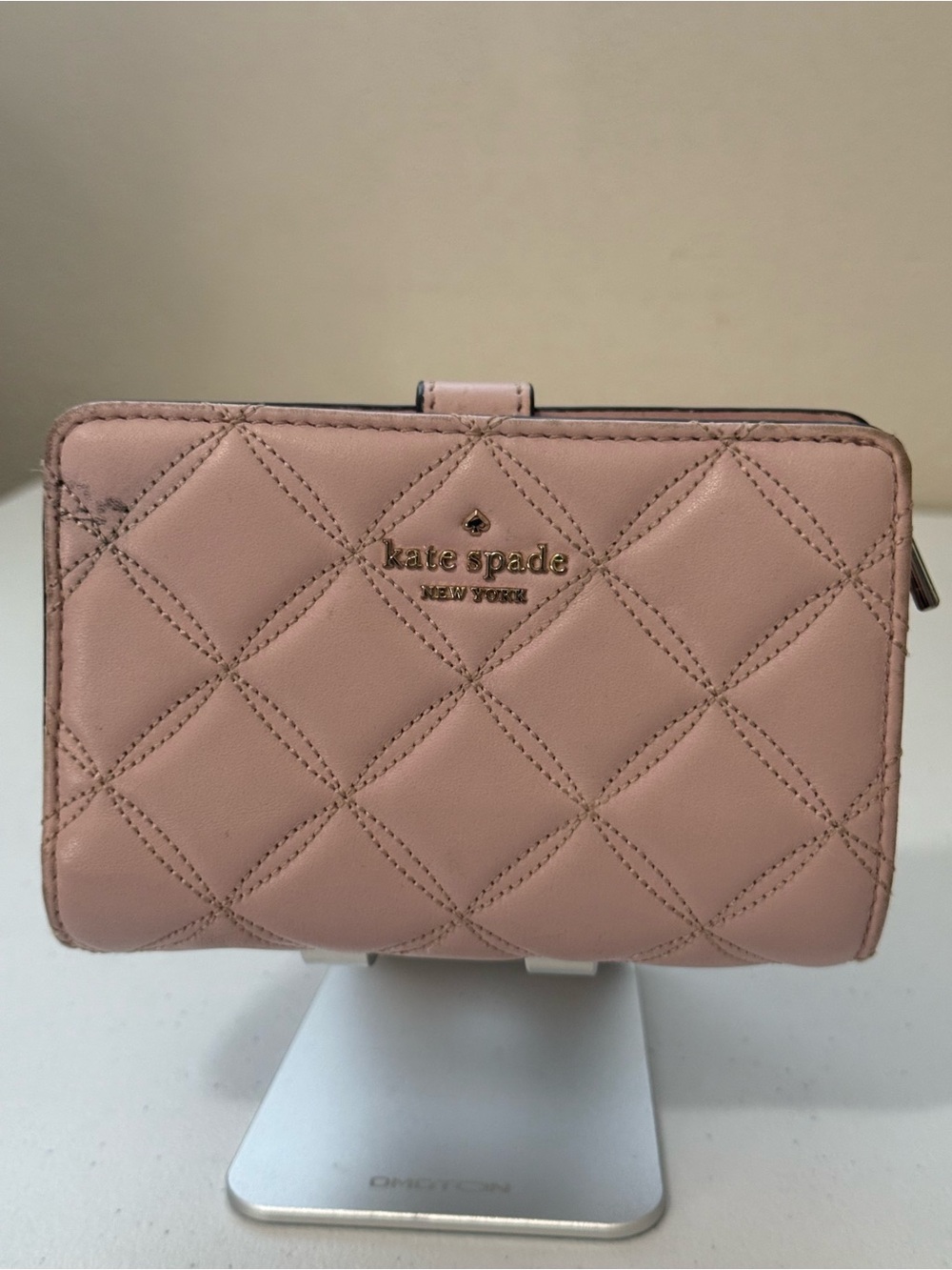Kate Spade Pink Quilted Wallet